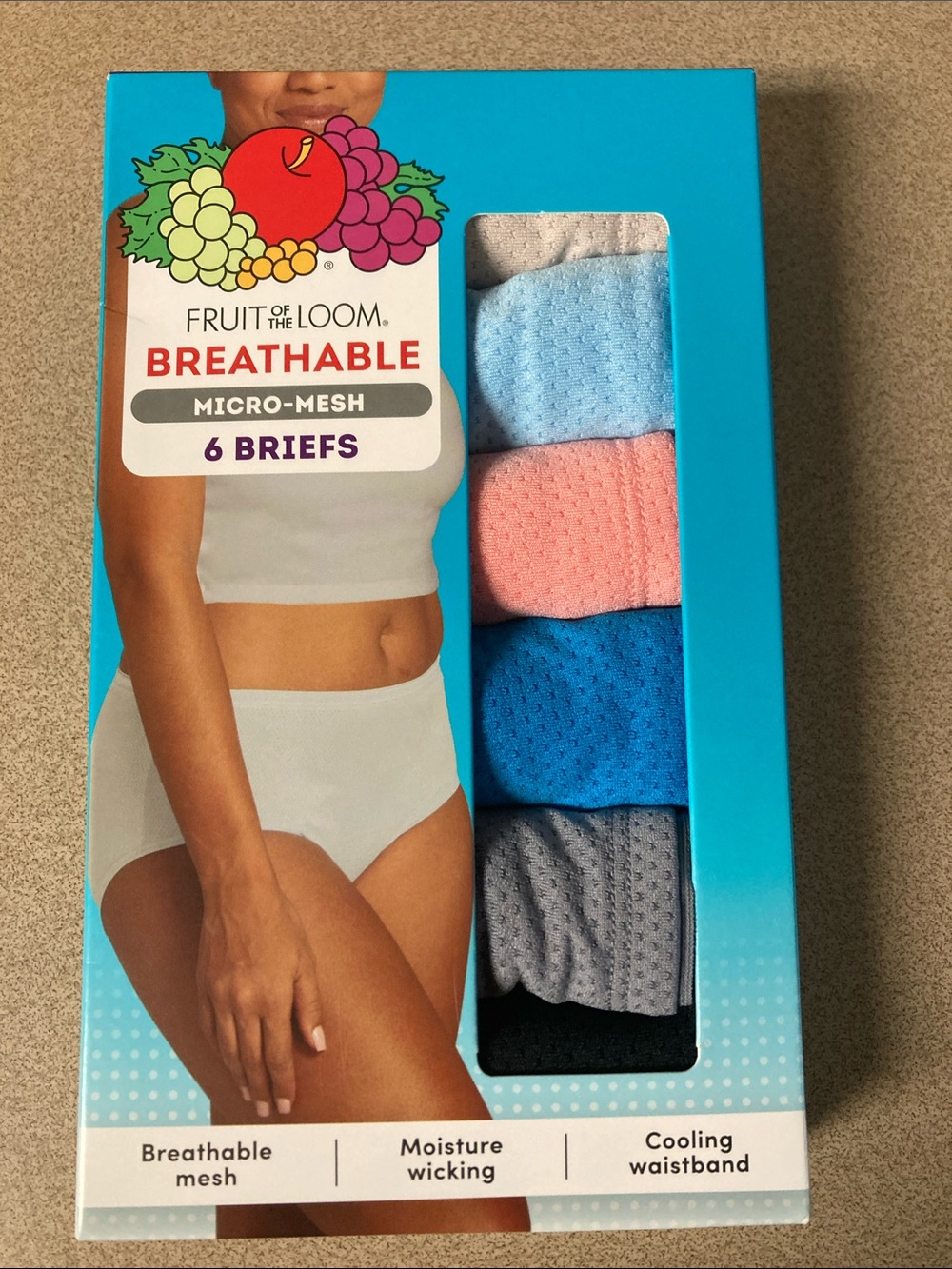 Fruit of the loom breathable briefs